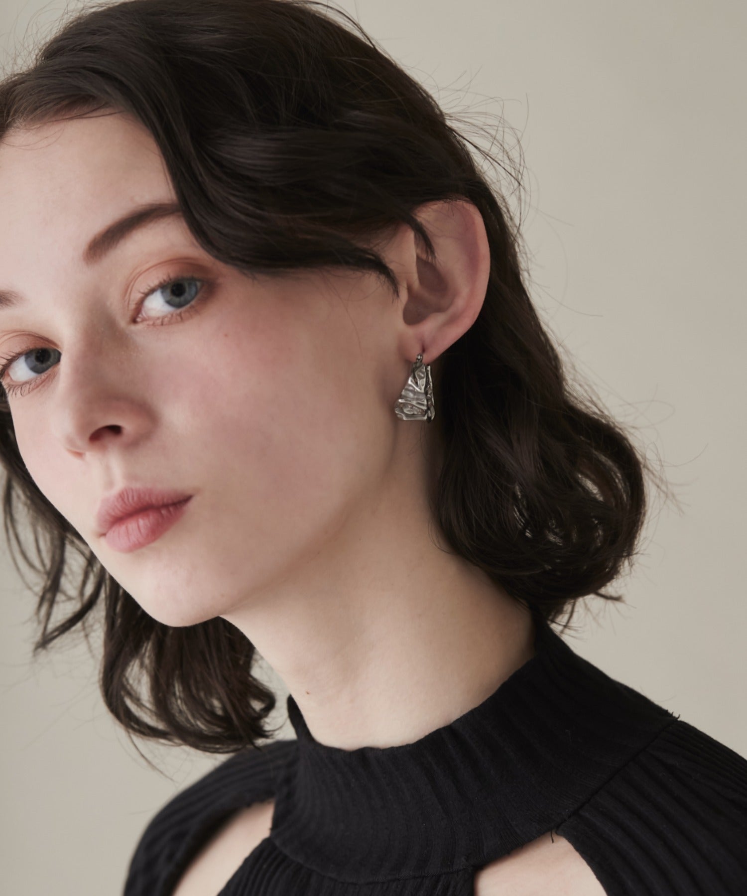 ciite' シーテ ピアス（両耳用） 【 金属アレルギー対応 】 ニュアンスデザインピアス サージカルステンレス (両耳用)