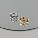 ciite' シーテ リング 【 金属アレルギー対応 】 ジルコニアデザインリング サージカルステンレス