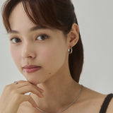 ciite' シーテ ピアス（両耳用） 【 金属アレルギー対応 】 4サイズ展開 シンプルフープピアス サージカルステンレス（両耳用）