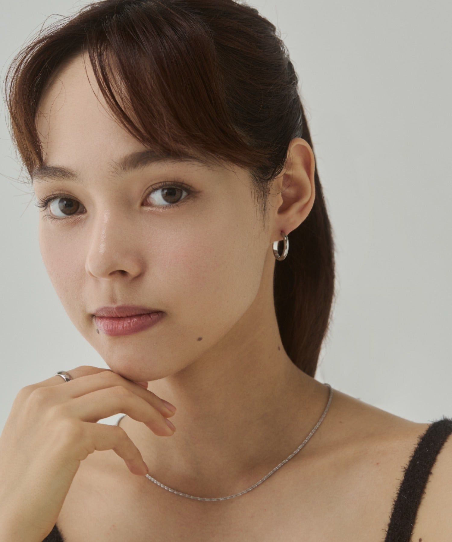 ciite' シーテ ピアス（両耳用） 【 金属アレルギー対応 】 4サイズ展開 シンプルフープピアス サージカルステンレス（両耳用）