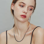 ciite' シーテ ネックレス 【 金属アレルギー対応 】 4mm スネークチェーンネックレス サージカルステンレス