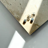 ciite' シーテ ピアス（両耳用） 【金属アレルギー対応】シンプルスクエア ピアス