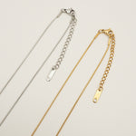 ciite' シーテ ネックレス 【 金属アレルギー対応 】 simple ribbon necklace / シンプル リボン ネックレス サージカルステンレス