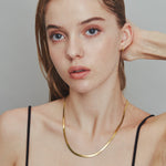 ciite' シーテ ネックレス 【 金属アレルギー対応 】 4mm スネークチェーンネックレス サージカルステンレス