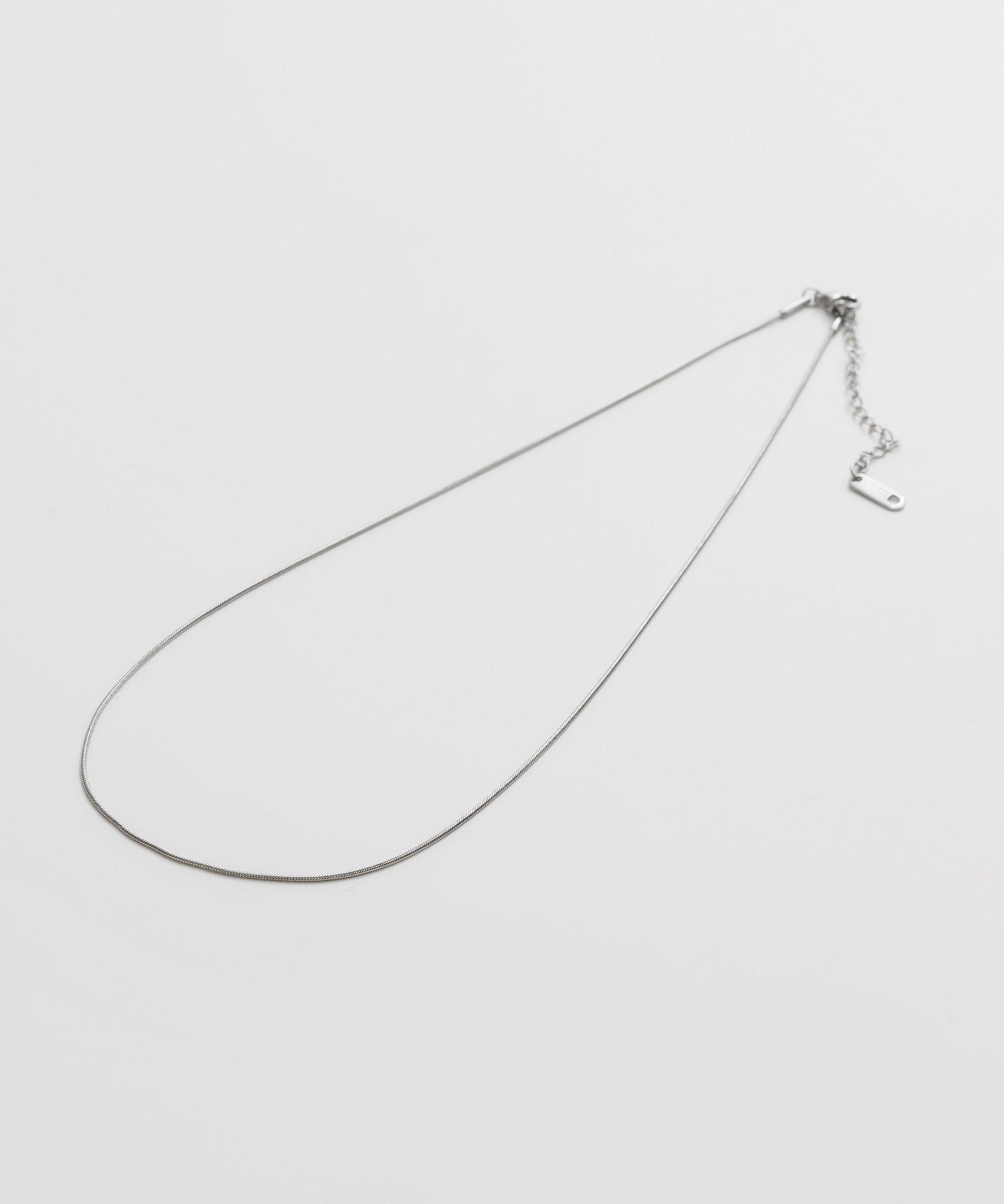ciite' シーテ ネックレス 【 金属アレルギー対応 】 1mm シンプルスネークネックレス サージカルステンレス