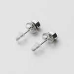 ciite' シーテ ピアス（両耳用） 【 金属アレルギー対応 】 シンプルビジューピアス サージカルステンレス (両耳用)