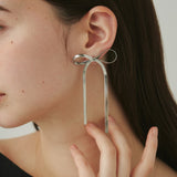 ciite' シーテ ピアス（両耳用） 【 金属アレルギー対応 】リボンピアス サージカルステンレス (両耳用)