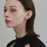 ciite' シーテ イヤリング 【 金属アレルギー対応 】 ぷっくりマットイヤリング サージカルステンレス (両耳用)