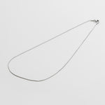 ciite' シーテ ネックレス 【 金属アレルギー対応 】 華奢セミロング シンプルネックレス サージカルステンレス