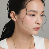 ciite' シーテ イヤーカフ 【 金属アレルギー対応 】 サークルイヤーカフ サージカルステンレス