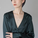ニュアンスロングネックレス