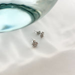 ciite' シーテ ピアス（両耳用） 【 金属アレルギー対応 】 リトル フルールピアス サージカルステンレス