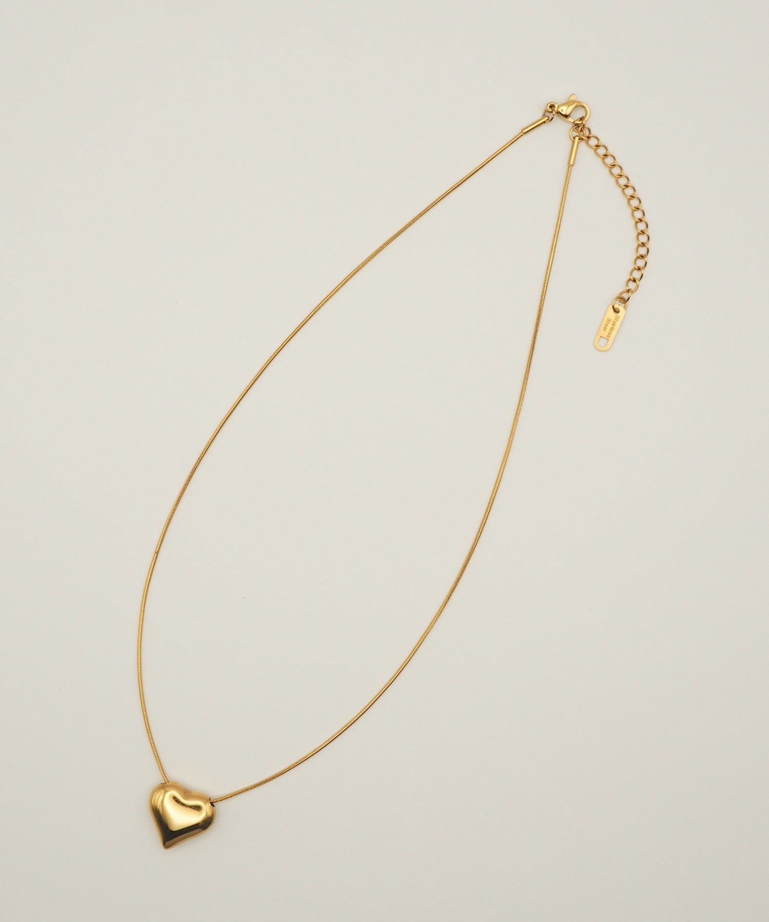 ciite' シーテ ネックレス 【 金属アレルギー対応 】 ハートネックレス サージカルステンレス