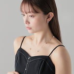ciite' シーテ ネックレス Y字デザインパールネックレス