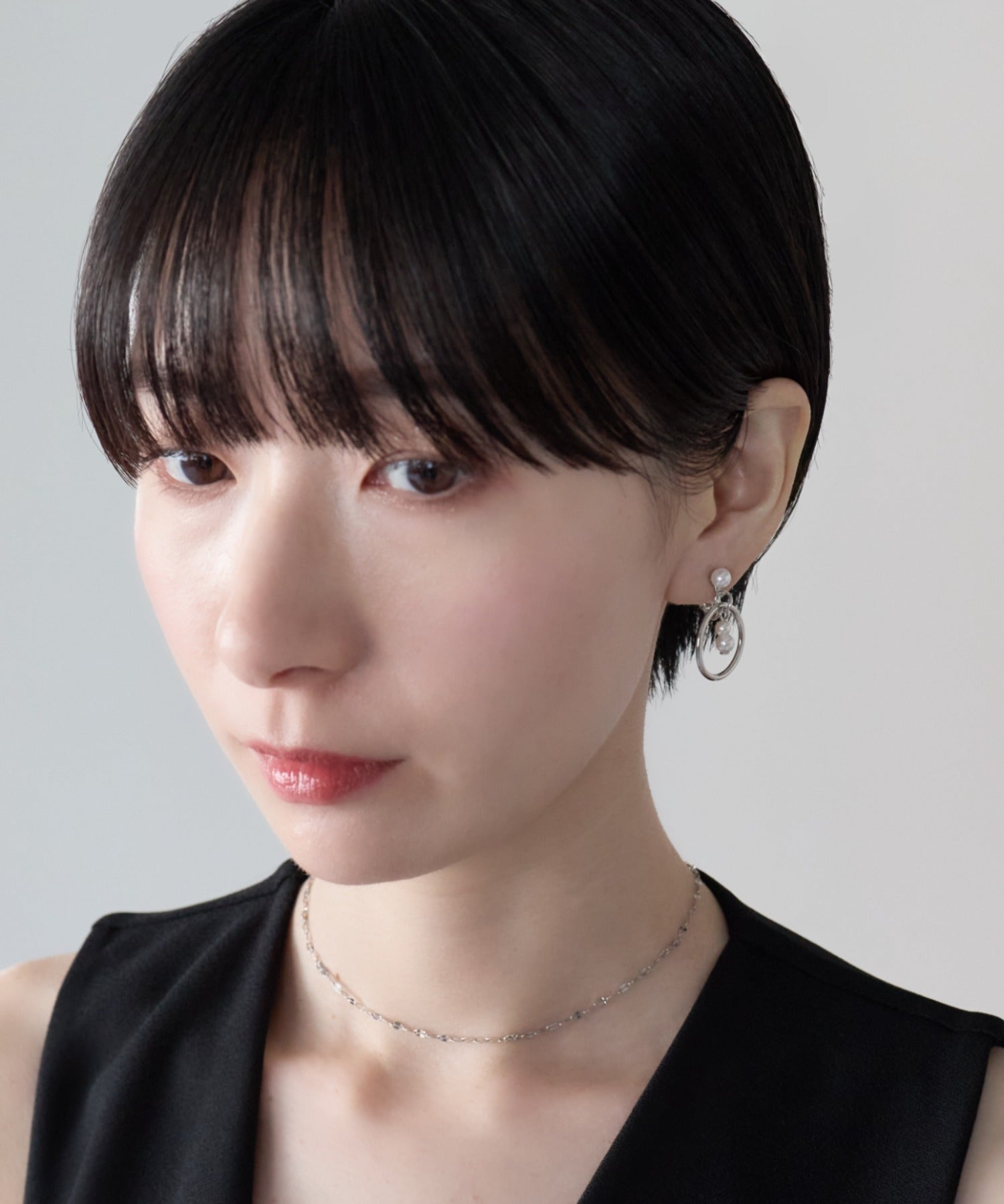 ciite' シーテ イヤリング シリコン付 デザインパール イヤリング