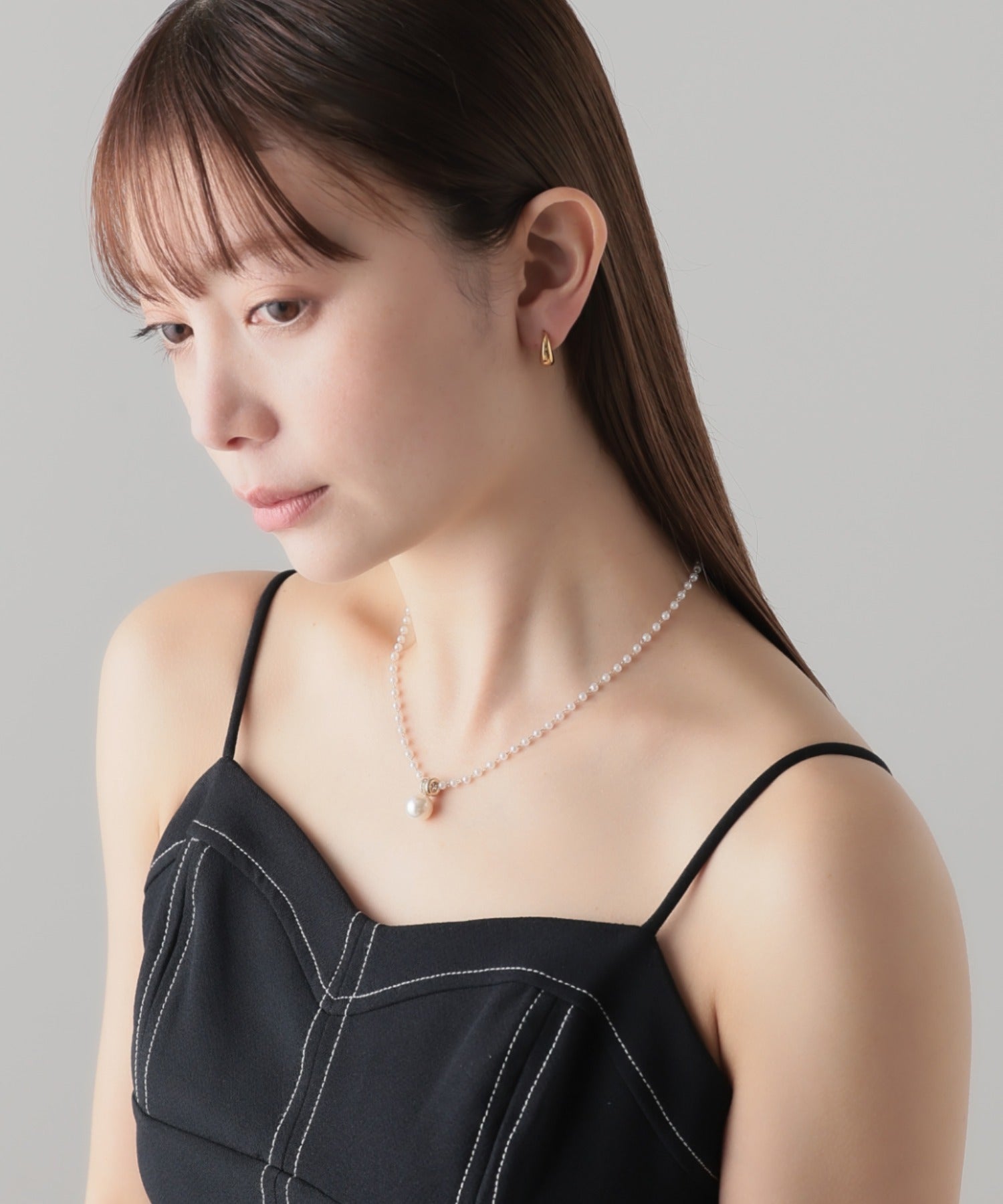 ciite' シーテ ネックレス パールビジューネックレス