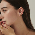 ciite' シーテ イヤーカフ 【 金属アレルギー対応 】ミニパールイヤーカフ サージカルステンレス