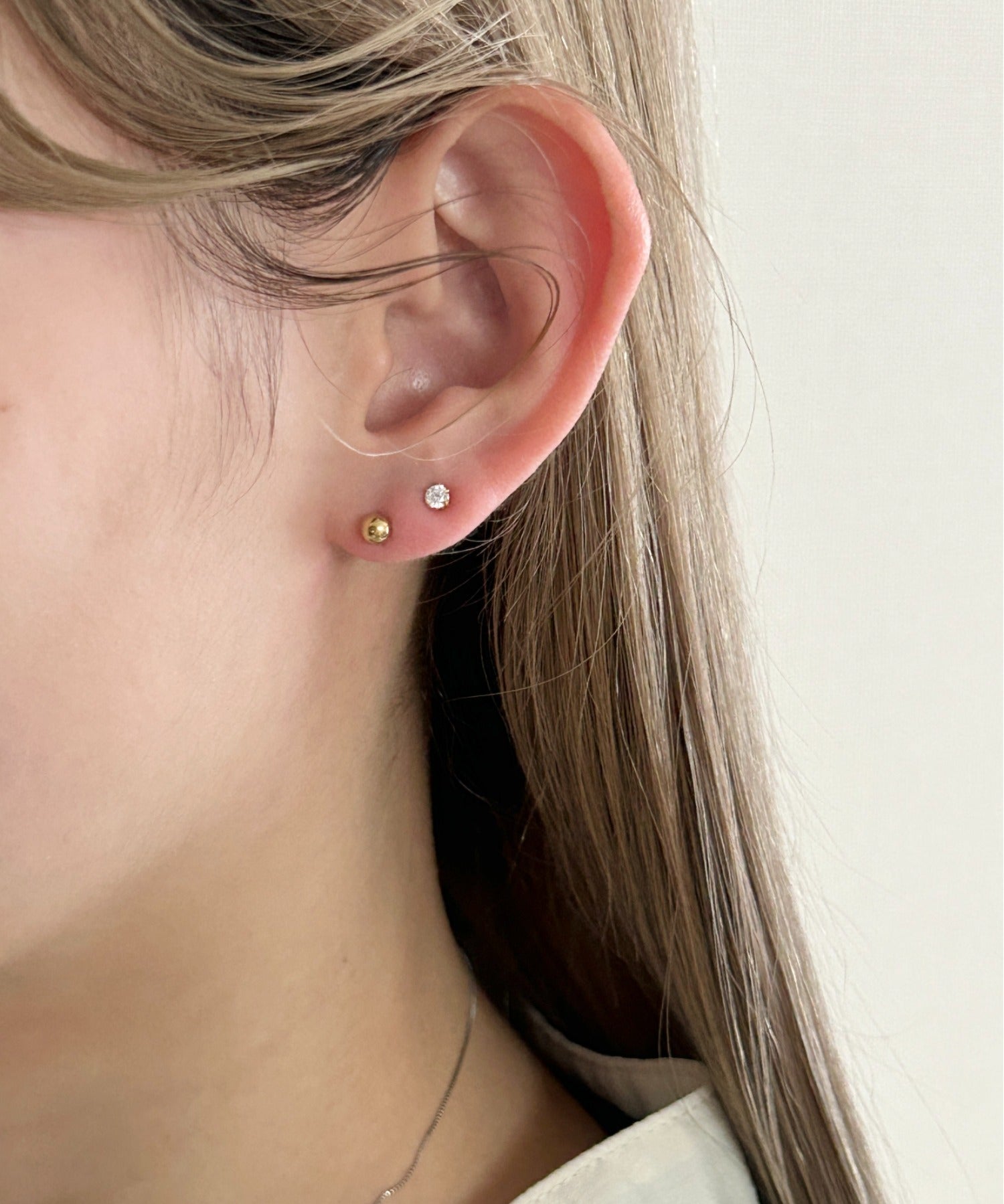 ciite' シーテ ピアス（両耳用） 【 金属アレルギー対応 】 ボール セットピアス 2個セット サージカルステンレス