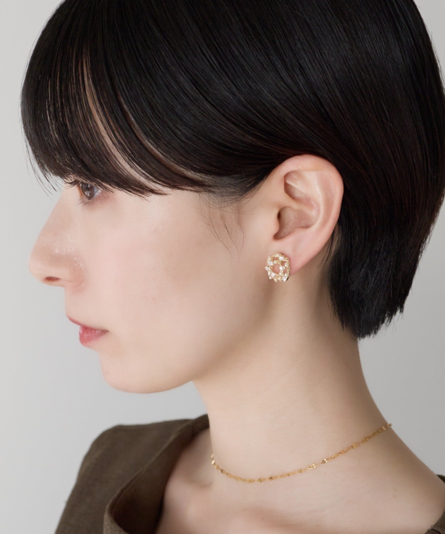 ciite' シーテ イヤリング シリコン付 デザインパール イヤリング