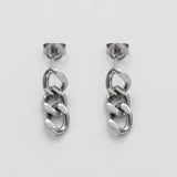 ciite' シーテ ピアス（両耳用） 【 金属アレルギー対応 】 チェーンモチーフピアス サージカルステンレス (両耳用)