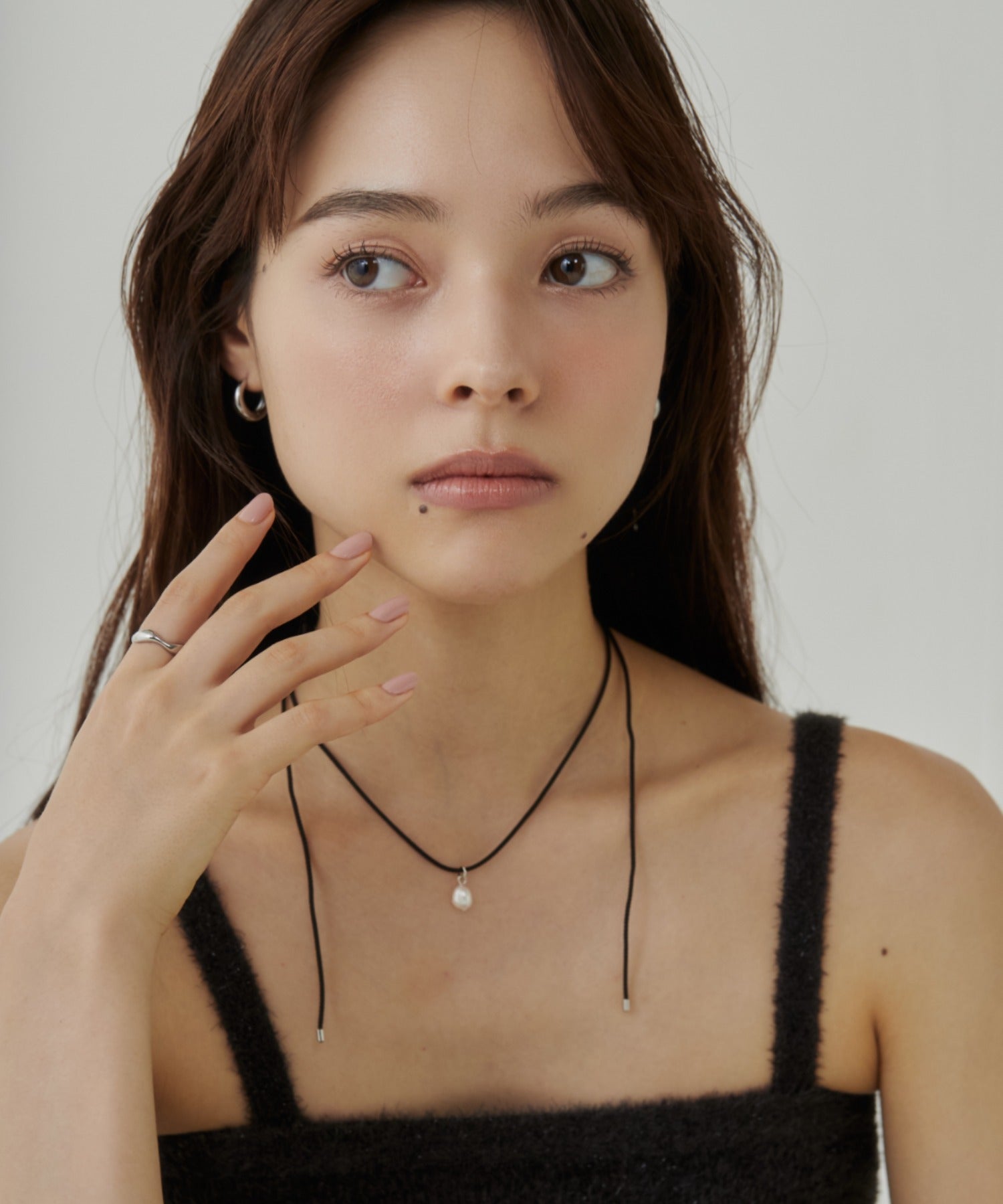 ciite' シーテ チョーカー パール コードチョーカー / ネックレス