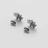 ciite' シーテ ピアス（両耳用） 【 金属アレルギー対応 】 フラワーモチーフピアス サージカルステンレス (両耳用)