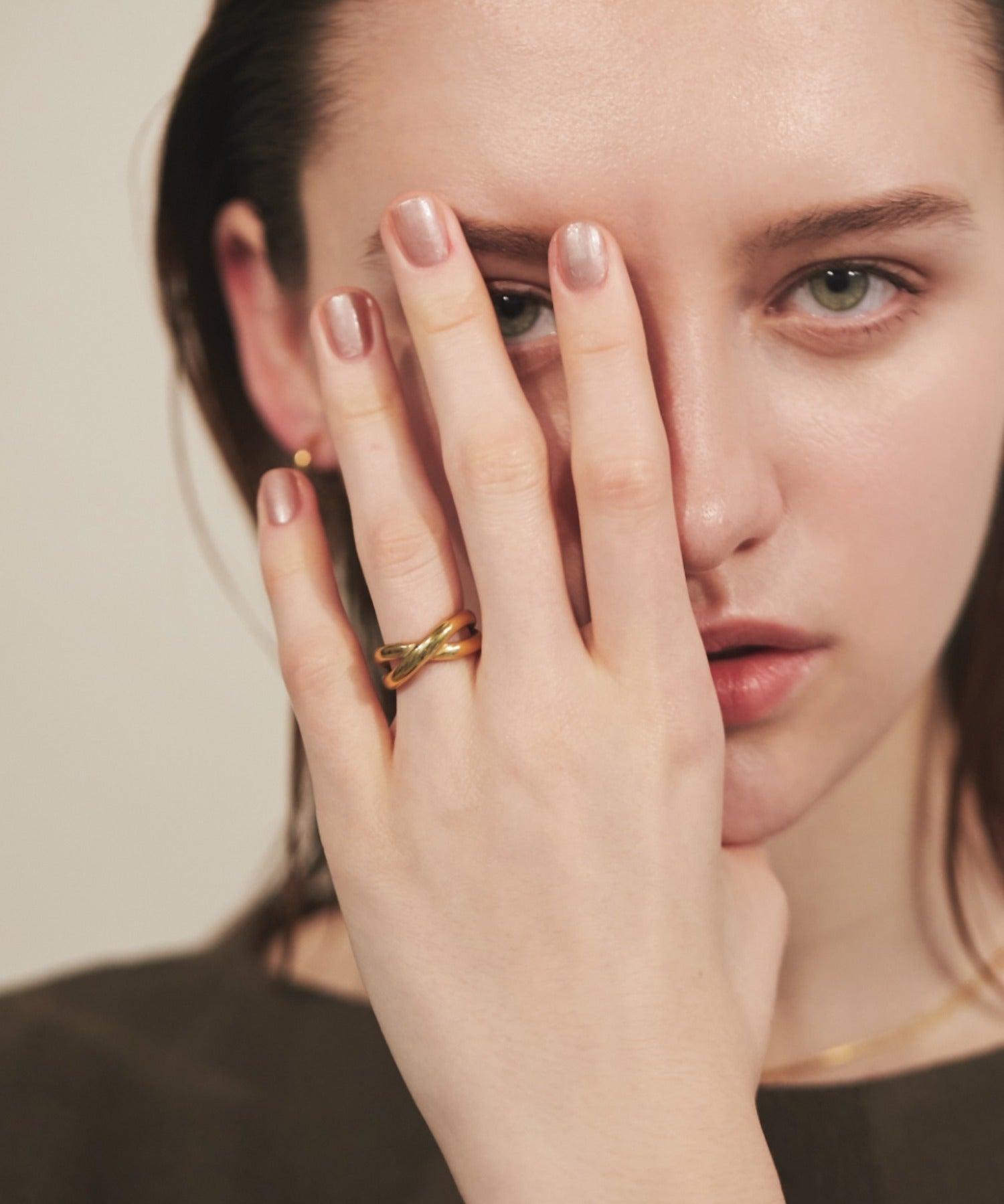 ciite' シーテ リング 【 金属アレルギー対応 】 クロスリング サージカルステンレス