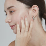 ciite' シーテ リング 【 金属アレルギー対応 】クロスデザインリング サージカルステンレス