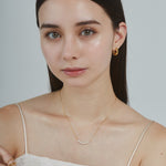 ciite' シーテ ネックレス 【 金属アレルギー対応 】 6連ミニパールネックレス サージカルステンレス