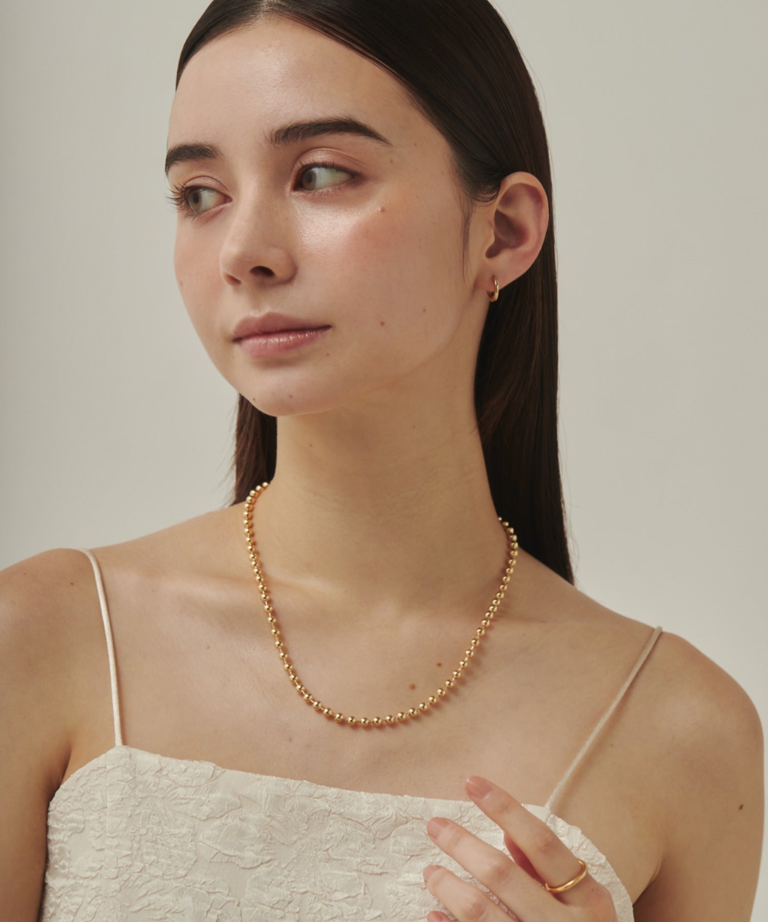 ciite' シーテ ネックレス メタルボールチェーン ネックレス