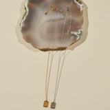 ciite' シーテ ネックレス 【 金属アレルギー対応 】 ビジュープレートネックレス サージカルステンレス