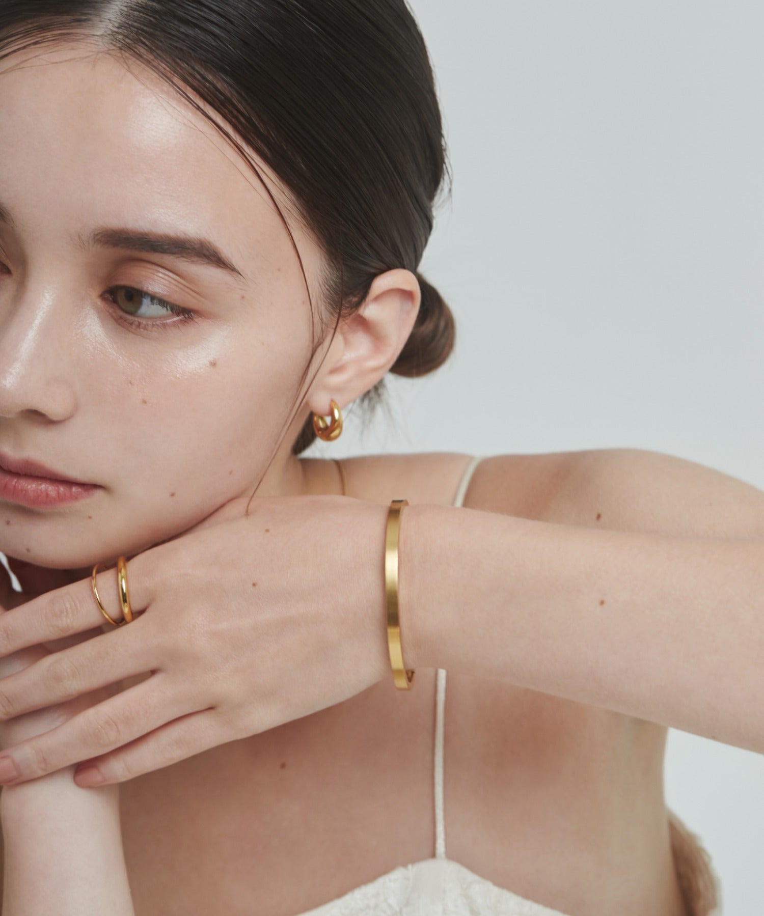 ciite' シーテ ブレスレット 【 金属アレルギー対応 】 シンプルバングル サージカルステンレス