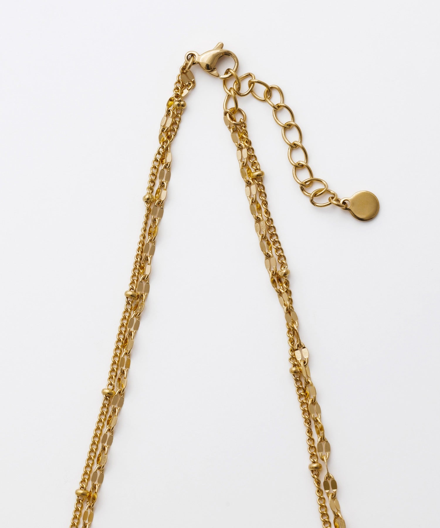 ciite' シーテ ネックレス 【 金属アレルギー対応 】 2連チェーンネックレス サージカルステンレス