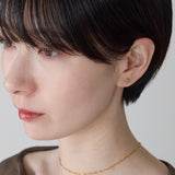 ciite' シーテ ピアス（両耳用） 【金属アレルギー対応】シンプルスクエア ピアス