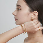 ciite' シーテ ブレスレット 【 金属アレルギー対応 】 クロスバングル サージカルステンレス