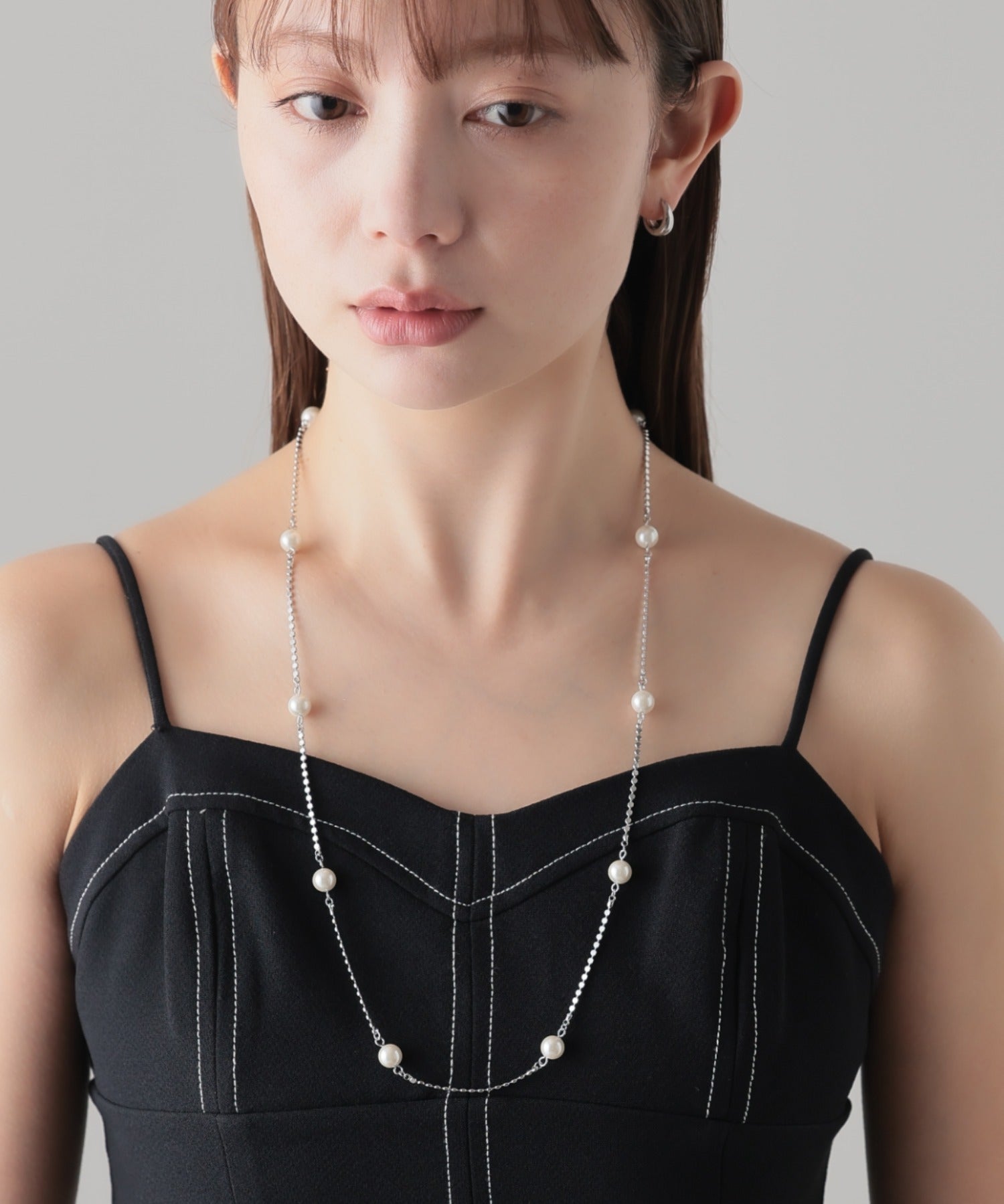 ciite' シーテ ネックレス デザインパール ロングネックレス