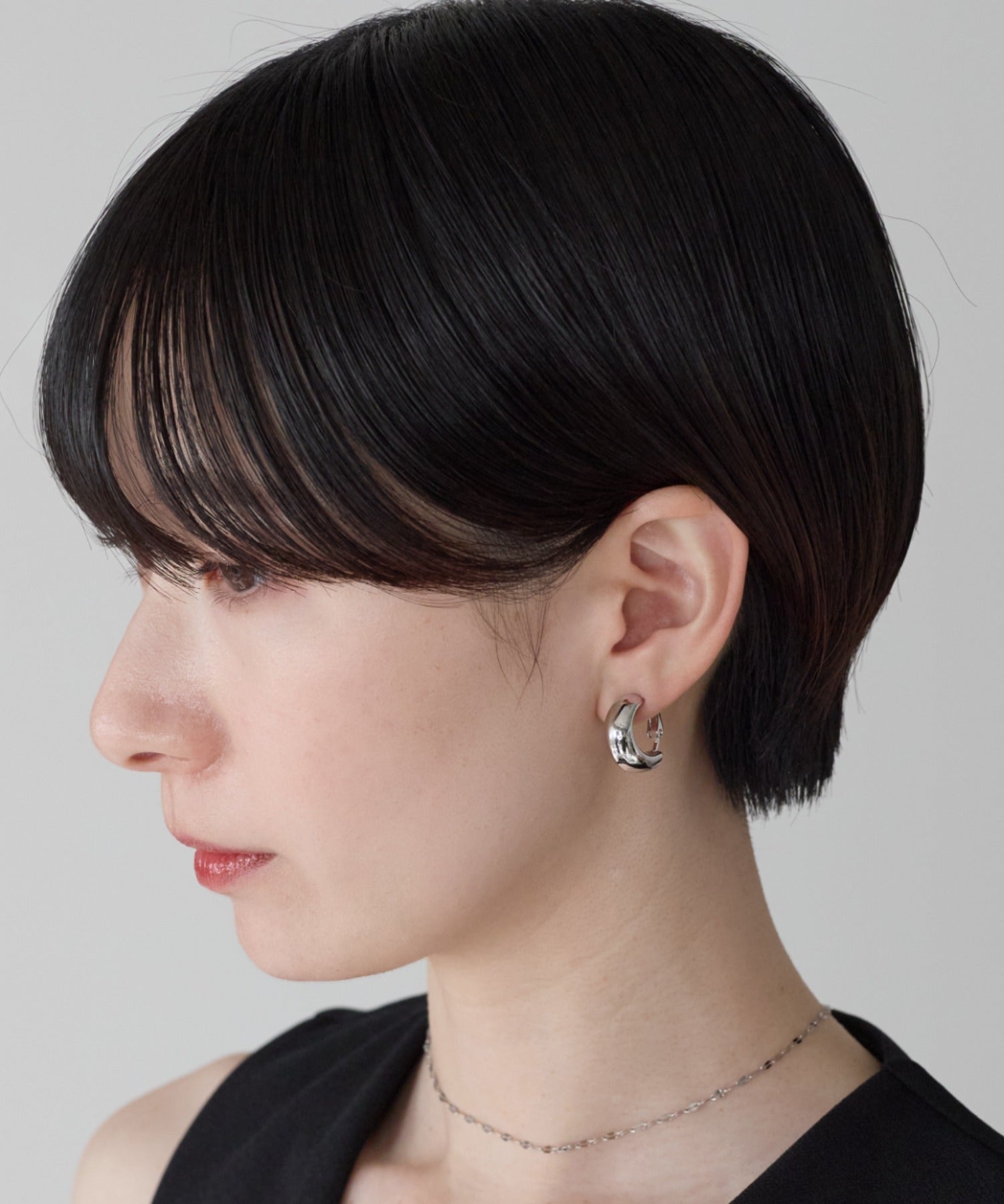 ciite' シーテ イヤリング シリコン付 メタルデザイン イヤリング