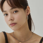 ciite' シーテ ピアス（両耳用） 【 金属アレルギー対応 】チェーンモチーフ フープピアス サージカルステンレス（両耳用）