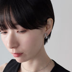 ciite' シーテ イヤリング シリコン付 デザインパール イヤリング