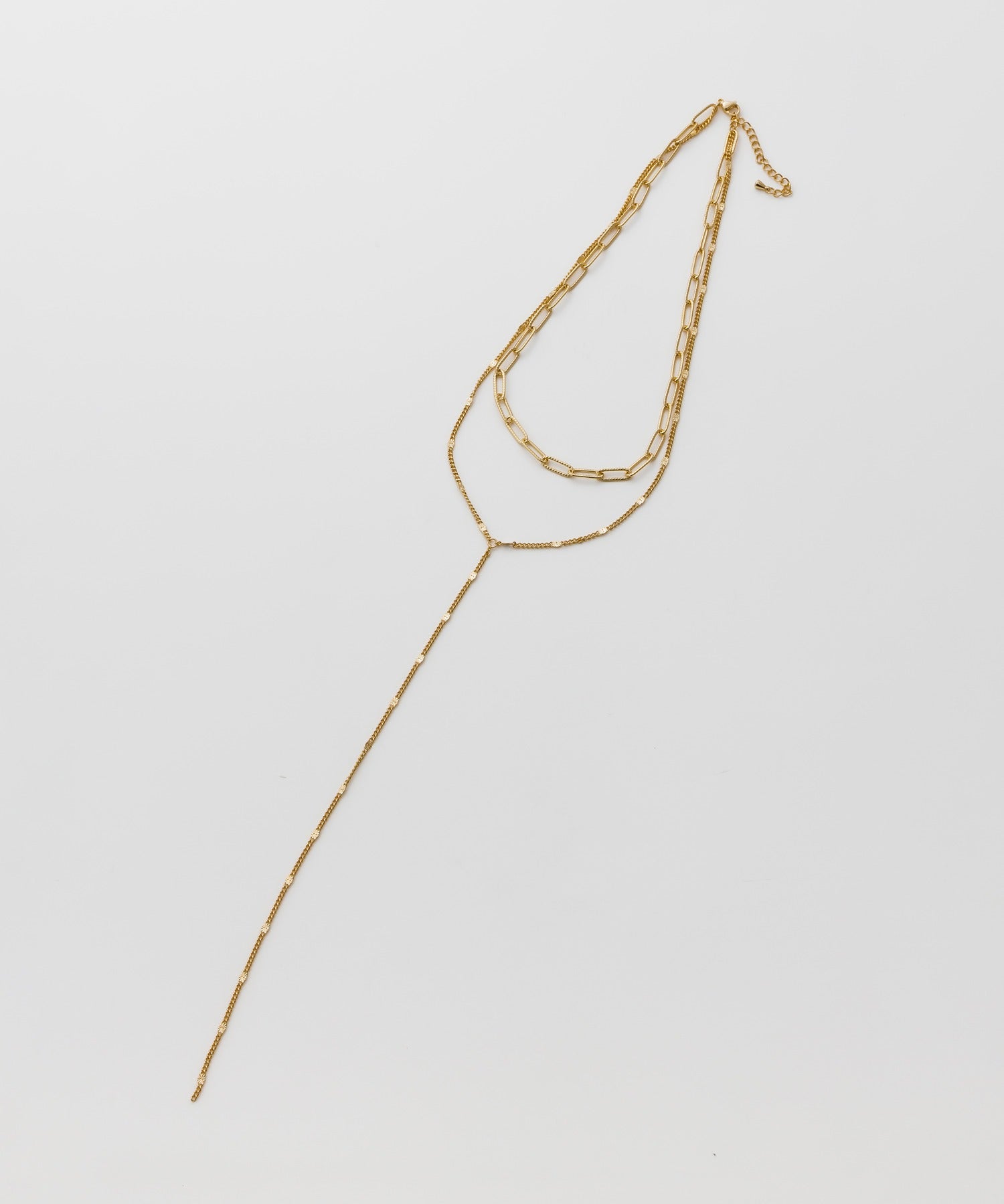 ciite' シーテ ネックレス 【 金属アレルギー対応 】 2連ロングネックレス サージカルステンレス