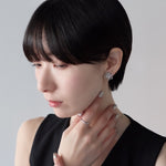 ciite' シーテ イヤリング シリコン付 フラワーデザイン イヤリング
