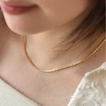 ciite' シーテ ネックレス ボックスチェーンマンテルネックレス