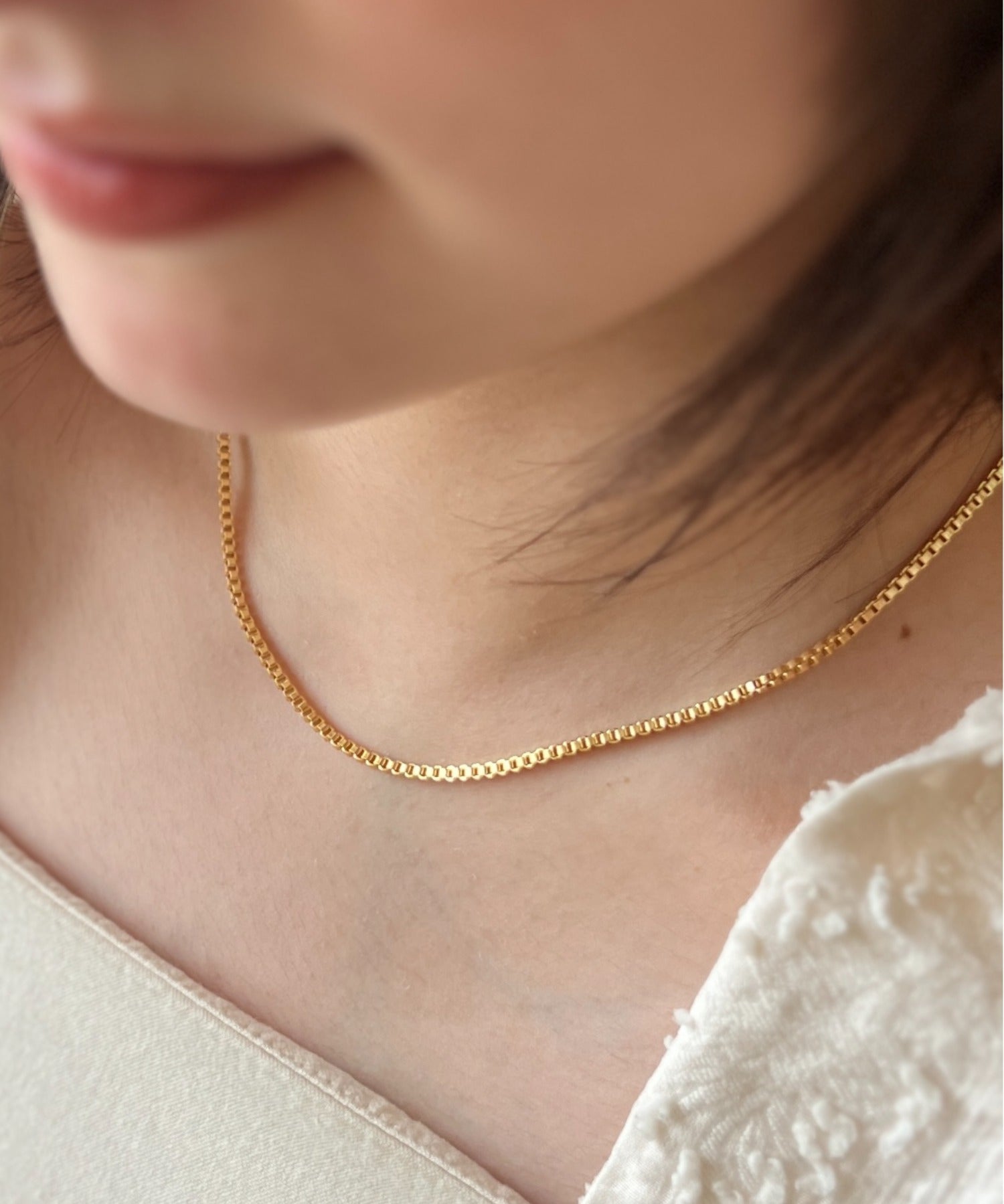 ciite' シーテ ネックレス ボックスチェーンマンテルネックレス