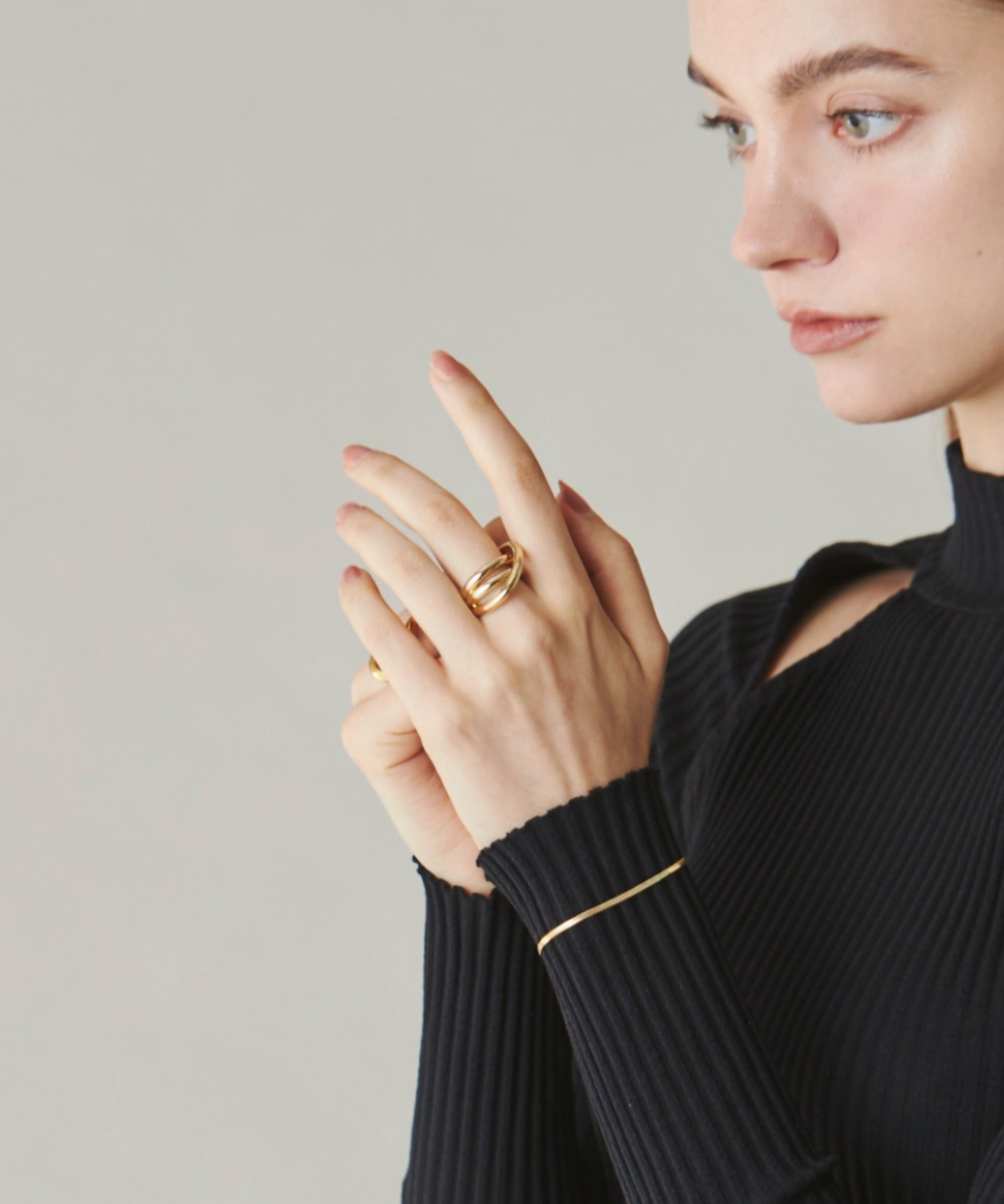 ciite' シーテ ブレスレット 【 金属アレルギー対応 】 シンプルスネークチェーンブレスレット サージカルステンレス