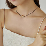 シンプルコードチョーカー / ネックレス