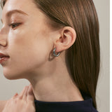 ciite' シーテ ピアス（両耳用） 【 金属アレルギー対応 】 シンプルフープピアス サージカルステンレス (両耳用)