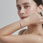 ciite' シーテ ブレスレット 【 金属アレルギー対応 】 ノットブレスレット サージカルステンレス