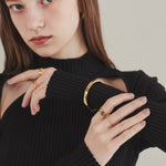 ciite' シーテ ブレスレット 【 金属アレルギー対応 】 シンプルバングル / ブレスレット サージカルステンレス