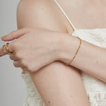 ciite' シーテ ブレスレット 【 金属アレルギー対応 】グリッターチェーンブレスレット サージカルステンレス