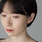 ciite' シーテ ピアス（両耳用） 【金属アレルギー対応】レクタングルバー ピアス